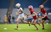24 June 2025; Action from the match featuring Scoil San Treasa, Stillorgan, Dublin, and Daingean Uí Chúis, Dingle, Kerry, at the GAAgaeilge Go Games at Croke Park in Dublin. Photo by Ramsey Cardy/Sportsfile