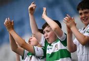 24 June 2025; The Cluain Dolcáin, Dublin, team during the GAAgaeilge Go Games at Croke Park in Dublin. Photo by Ramsey Cardy/Sportsfile