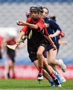 24 June 2025; Action from the match between Mungairit / Naomh Pól, Moneteen, Limerick, and An Mhodhscoil, Limerick, at the GAAgaeilge Go Games at Croke Park in Dublin. Photo by Ramsey Cardy/Sportsfile