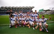 24 June 2025; The Scoil San Treasa, Stillorgan, Dublin, team at the GAAgaeilge Go Games at Croke Park in Dublin. Photo by Ramsey Cardy/Sportsfile