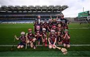 24 June 2025; The Cois Fharraige team at the GAAgaeilge Go Games at Croke Park in Dublin. Photo by Ramsey Cardy/Sportsfile