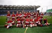 24 June 2025; The Daingean Uí Chúis, Dingle, Kerry, team at the GAAgaeilge Go Games at Croke Park in Dublin. Photo by Ramsey Cardy/Sportsfile