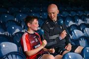 24 June 2025; GAA Ambasadóir na Gaeilge Fergal Whitely at the GAAgaeilge Go Games at Croke Park in Dublin. Photo by Ramsey Cardy/Sportsfile