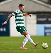 16 June 2025; Lee Grace of Shamrock Rovers during the SSE Airtricity Men's Premier Division match between Drogheda United and Shamrock Rovers at Sullivan & Lambe Park in Drogheda, Louth. Photo by Ben McShane/Sportsfile