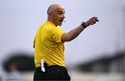 16 June 2025; Referee Neil Doyle during the SSE Airtricity Men's Premier Division match between Drogheda United and Shamrock Rovers at Sullivan & Lambe Park in Drogheda, Louth. Photo by Ben McShane/Sportsfile