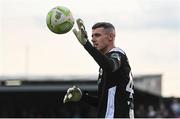 16 June 2025; Drogheda United goalkeeper Luke Dennison during the SSE Airtricity Men's Premier Division match between Drogheda United and Shamrock Rovers at Sullivan & Lambe Park in Drogheda, Louth. Photo by Ben McShane/Sportsfile