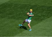 21 June 2025; Tom Morrissey of Limerick during the GAA Hurling All-Ireland Senior Championship quarter-final match between Dublin and Limerick at Croke Park in Dublin. Photo by Daire Brennan/Sportsfile
