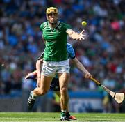 21 June 2025; Dan Morrissey of Limerick during the GAA Hurling All-Ireland Senior Championship quarter-final match between Dublin and Limerick at Croke Park in Dublin. Photo by Daire Brennan/Sportsfile