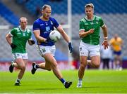 22 June 2025; Dean Healy of Wicklow in action against Cillian Fahy of Limerick during the Tailteann Cup semi-final match between Wicklow and Limerick at Croke Park in Dublin. Photo by Piaras Ó Mídheach/Sportsfile