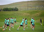 25 June 2025; A general view during a Republic of Ireland women training session at North Area Athletic Complex in Arvada, Colorado, USA. Photo by Stephen McCarthy/Sportsfile