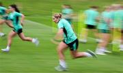 25 June 2025; Ellen Molloy during a Republic of Ireland women training session at North Area Athletic Complex in Arvada, Colorado, USA. Photo by Stephen McCarthy/Sportsfile