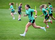 25 June 2025; Tyler Toland during a Republic of Ireland women training session at North Area Athletic Complex in Arvada, Colorado, USA. Photo by Stephen McCarthy/Sportsfile