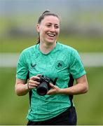 25 June 2025; Lucy Quinn during a Republic of Ireland women training session at North Area Athletic Complex in Arvada, Colorado, USA. Photo by Stephen McCarthy/Sportsfile