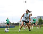 25 June 2025; Abbie Larkin during a Republic of Ireland women training session at North Area Athletic Complex in Arvada, Colorado, USA. Photo by Stephen McCarthy/Sportsfile