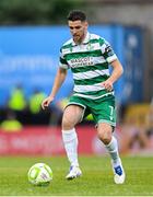 23 June 2025; Dylan Watts of Shamrock Rovers during the SSE Airtricity Men's Premier Division match between Bohemians and Shamrock Rovers at Dalymount Park in Dublin. Photo by Shauna Clinton/Sportsfile