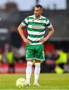23 June 2025; Graham Burke of Shamrock Rovers during the SSE Airtricity Men's Premier Division match between Bohemians and Shamrock Rovers at Dalymount Park in Dublin. Photo by Shauna Clinton/Sportsfile