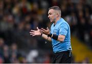 23 June 2025; Referee Kevin O'Sullivan during the SSE Airtricity Men's Premier Division match between Bohemians and Shamrock Rovers at Dalymount Park in Dublin. Photo by Shauna Clinton/Sportsfile