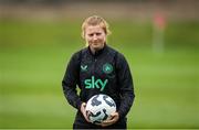 25 June 2025; Performance coach Holly Pickett during a Republic of Ireland women training session at North Area Athletic Complex in Arvada, Colorado, USA. Photo by Stephen McCarthy/Sportsfile
