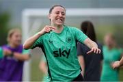25 June 2025; Lucy Quinn during a Republic of Ireland women training session at North Area Athletic Complex in Arvada, Colorado, USA. Photo by Stephen McCarthy/Sportsfile