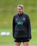 25 June 2025; Goalkeeping coach Emma Byrne during a Republic of Ireland women training session at North Area Athletic Complex in Arvada, Colorado, USA. Photo by Stephen McCarthy/Sportsfile
