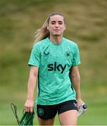 25 June 2025; Chloe Mustaki during a Republic of Ireland women training session at North Area Athletic Complex in Arvada, Colorado, USA. Photo by Stephen McCarthy/Sportsfile