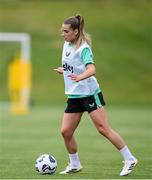 25 June 2025; Chloe Mustaki during a Republic of Ireland women training session at North Area Athletic Complex in Arvada, Colorado, USA. Photo by Stephen McCarthy/Sportsfile