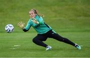 25 June 2025; Goalkeeper Grace Moloney during a Republic of Ireland women training session at North Area Athletic Complex in Arvada, Colorado, USA. Photo by Stephen McCarthy/Sportsfile