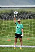 25 June 2025; Goalkeeper Sophie Whitehouse during a Republic of Ireland women training session at North Area Athletic Complex in Arvada, Colorado, USA. Photo by Stephen McCarthy/Sportsfile