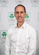 25 July 2025; Olympic Federation of Ireland  xecutive committee member Nigel Cowman during the Olympic Federation of Ireland AGM at The Alex Hotel in Dublin. Photo by Seb Daly/Sportsfile