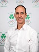 25 July 2025; Olympic Federation of Ireland executive committee member Nigel Cowman during the Olympic Federation of Ireland AGM at The Alex Hotel in Dublin. Photo by Seb Daly/Sportsfile