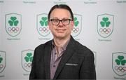 25 July 2025; Ice Skating Association of Ireland president Sean Gillis during the Olympic Federation of Ireland AGM at The Alex Hotel in Dublin. Photo by Seb Daly/Sportsfile