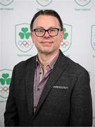 25 July 2025; Ice Skating Association of Ireland president Sean Gillis during the Olympic Federation of Ireland AGM at The Alex Hotel in Dublin. Photo by Seb Daly/Sportsfile