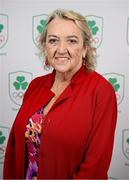 25 July 2025; Softball Ireland president Alacoque McMenamin during the Olympic Federation of Ireland AGM at The Alex Hotel in Dublin. Photo by Seb Daly/Sportsfile