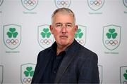 25 July 2025; Olympic Federation of Ireland director Sean Hawkshaw during the Olympic Federation of Ireland AGM at The Alex Hotel in Dublin. Photo by Seb Daly/Sportsfile