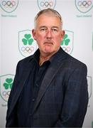 25 July 2025; Olympic Federation of Ireland director Sean Hawkshaw during the Olympic Federation of Ireland AGM at The Alex Hotel in Dublin. Photo by Seb Daly/Sportsfile