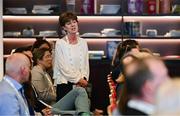 25 July 2025; Squash Ireland president Dr Rosie Barry during the Olympic Federation of Ireland AGM at The Alex Hotel in Dublin. Photo by Seb Daly/Sportsfile