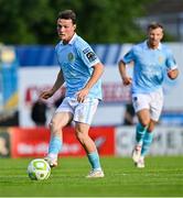 20 June 2025; Axel Sjoberg of St Patrick's Athletic during the SSE Airtricity Men's Premier Division match between Galway United and St Patrick's Athletic at Eamonn Deacy Park in Galway. Photo by Piaras Ó Mídheach/Sportsfile