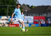 20 June 2025; Axel Sjoberg of St Patrick's Athletic during the SSE Airtricity Men's Premier Division match between Galway United and St Patrick's Athletic at Eamonn Deacy Park in Galway. Photo by Piaras Ó Mídheach/Sportsfile