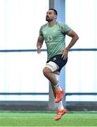 24 June 2025; Max Deegan during the Ireland rugby squad training at the IRFU High Performance Centre at the Sport Ireland Campus in Dublin. Photo by Brendan Moran/Sportsfile