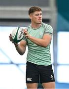 24 June 2025; Jude Postlethwaite during the Ireland rugby squad training at the IRFU High Performance Centre at the Sport Ireland Campus in Dublin. Photo by Brendan Moran/Sportsfile