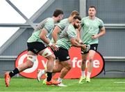 24 June 2025; Michael Milne during the Ireland rugby squad training at the IRFU High Performance Centre at the Sport Ireland Campus in Dublin. Photo by Brendan Moran/Sportsfile