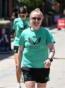 26 June 2025; Republic of Ireland's Amber Barrett during their match-day team walk in Denver, ahead of their international friendly match against United States at Dick’s Sporting Goods Park in Colorado, USA. Photo by Stephen McCarthy/Sportsfile