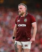 20 June 2025; Finlay Bealham of British & Irish Lions during the Lions 1888 Cup match between the British & Irish Lions and Argentina at the Aviva Stadium in Dublin. Photo by Brendan Moran/Sportsfile