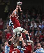 20 June 2025; Tadhg Beirne of British & Irish Lions during the Lions 1888 Cup match between the British & Irish Lions and Argentina at the Aviva Stadium in Dublin. Photo by Brendan Moran/Sportsfile
