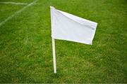 21 June 2025; An umpires white point flag before the TG4 All-Ireland Ladies Football Senior Championship Round 2 match between Mayo and Cork at Hastings Insurance MacHale Park in Castlebar, Mayo. Photo by Piaras Ó Mídheach/Sportsfile