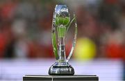 20 June 2025; The 1888 Cup after the Lions 1888 Cup match between the British & Irish Lions and Argentina at the Aviva Stadium in Dublin. Photo by Brendan Moran/Sportsfile