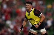 20 June 2025; Tom Curry of British & Irish Lions before the Lions 1888 Cup match between the British & Irish Lions and Argentina at the Aviva Stadium in Dublin. Photo by Brendan Moran/Sportsfile