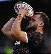 20 June 2025; Luke Cowan-Dickie of British & Irish Lions before the Lions 1888 Cup match between the British & Irish Lions and Argentina at the Aviva Stadium in Dublin. Photo by Brendan Moran/Sportsfile