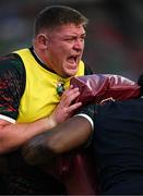 20 June 2025; Tadhg Furlong of British & Irish Lions before the Lions 1888 Cup match between the British & Irish Lions and Argentina at the Aviva Stadium in Dublin. Photo by Brendan Moran/Sportsfile