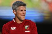 20 June 2025; British & Irish Lions assistant coach Simon Easterby before the Lions 1888 Cup match between the British & Irish Lions and Argentina at the Aviva Stadium in Dublin. Photo by Brendan Moran/Sportsfile